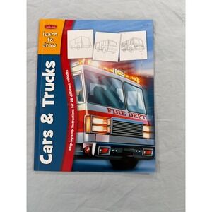 Walter Foster Learn to Draw Cars & Trucks Step-by-Step Art Book 28 Vehicles 2012